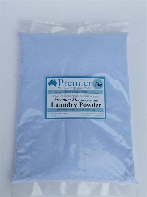 Laundry Powder Premium Blue Concentrate Premier Cleaning Products