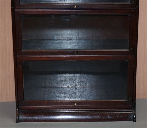 Four circa 1880 Grand Rapids Bookcase and Chair Co Stamped Legal