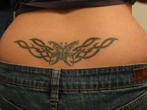 tramp stamp butterfly girl tattoos 3d tattoo design picture for men and women in hd tramp