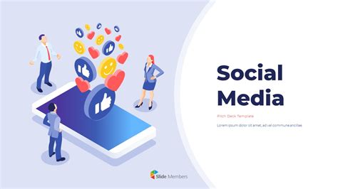 Social Media Pitch Deck Startup Ppt Templates