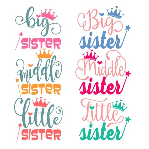Download Sisters Cuttable Design