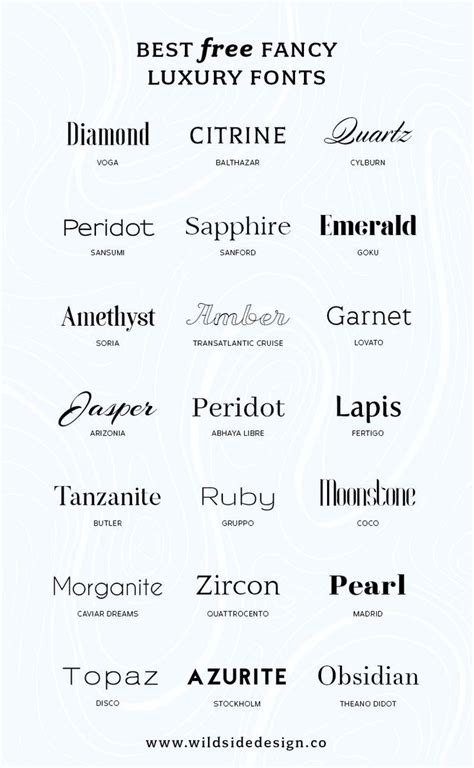 Best Free Fancy Luxury Fonts Which One Do You Like Most I Love The