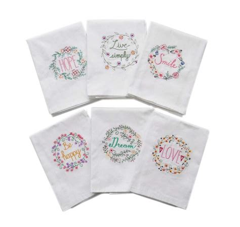 Dish Towel Embroidery Patterns Free Patterns