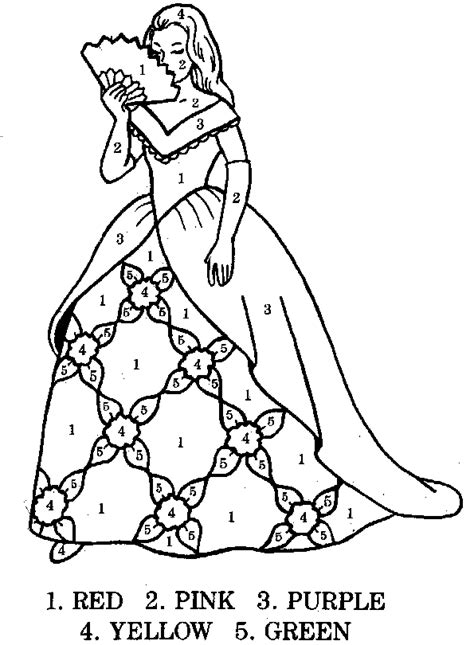 Disney Color By Numbers Coloring Pages - Coloring Home