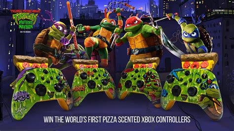 Xbox Reveals First Ever Pizza Scented Controllers For Tmnt Mutant