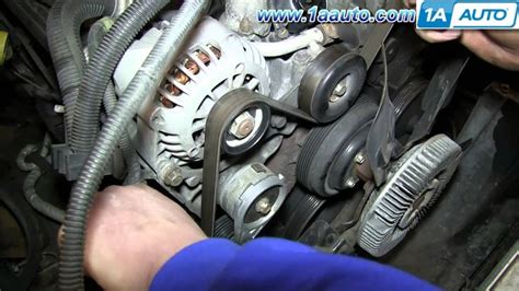 Cool How To Install Replace Serpentine Belt Tensioner Vortec 57l Chevy