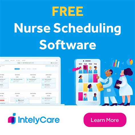 A Free Nurse Scheduling Software Intelycare