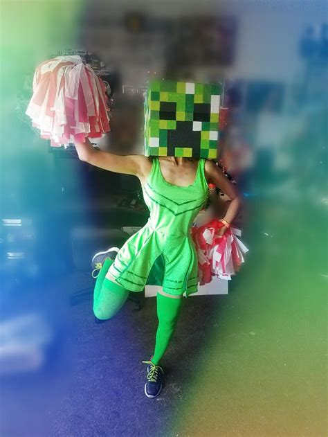 Self As Creeper From Minecraft Cosplay Bitly1pirklu Creeper Minecraft Creepers