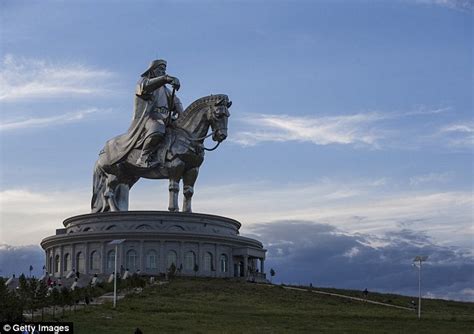 Genghis Khan Statue In Mongolia Sees Tourists On The Anniversary Of His