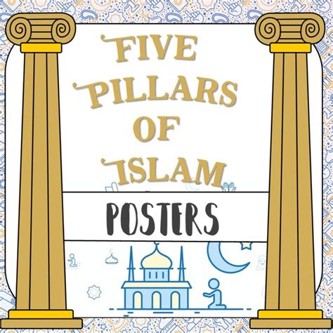Five Pillars Of Islam Posters Made By Teachers