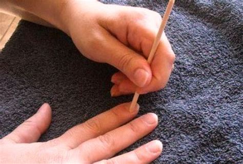 Orange Wood Stick 8 Steps To A Diy Manicure Beauty