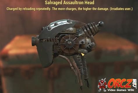 Fallout 4 Salvaged Assaultron Head Orcz Com The Video Games Wiki