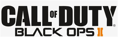 Call Of Duty Black Ops Call Of Duty Black Ops 2 Logo Transparent Png