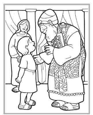 Top 10 Hannah And Samuel Coloring Pages