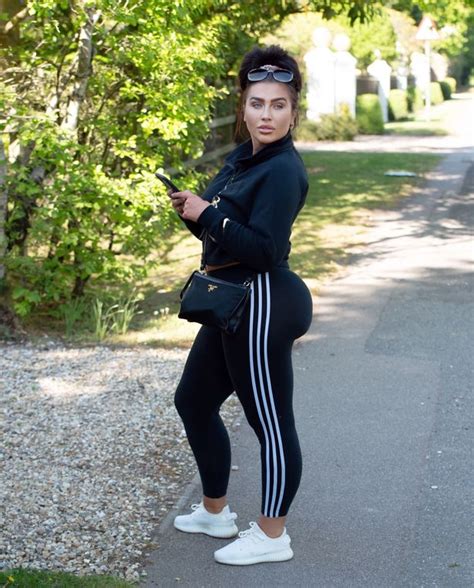 Lauren Goodger Shows Off Her Curvy Derrière In Figure Hugging Sportswear As She Heads Out For