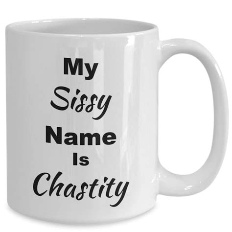 Chastity Name Mug Etsy
