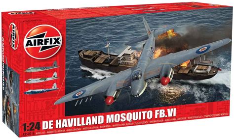 Buy Airfix 124 Scale De Havilland Mosquito Fbvi Model Kit Online At Desertcartuae