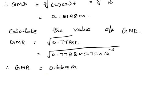 Solved Three Conductors Of A 3 Phase Line Are Arranged At The Corners