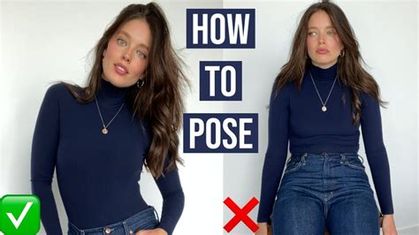 how to look good in every photo how to pose for photos model tips emily didonato