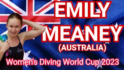 Womens Diving Highlight Emily Meaney Australia Women Diving