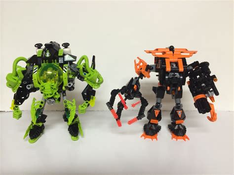 Armed with (theoretically) blades, lasers, and ballistic shoulder cannons. MOC Two Exo-Force sets redesigned into mechs. : lego