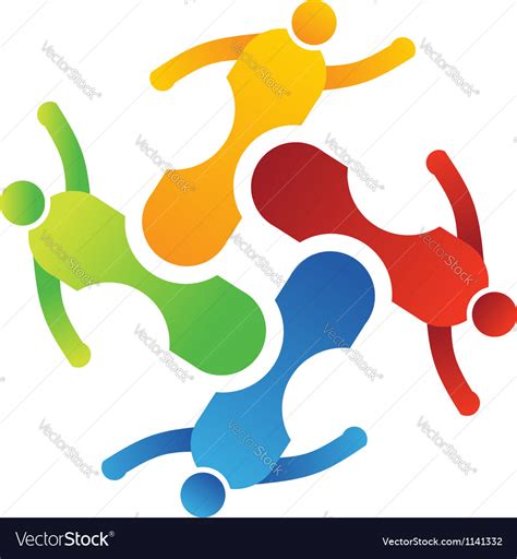 People Connection Royalty Free Vector Image Vectorstock