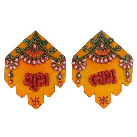 Wooden Shubh Labh Hangings Handicraft At Rs 290 Jaipur Id 10819254930