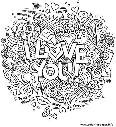 1159x1500 stunning love mom coloring pages printable picture of. Love Doodle Valentines Day Coloring Pages Printable