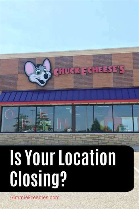 Chuck E Cheeses Permanently Closing 45 Locations Is Yours On The