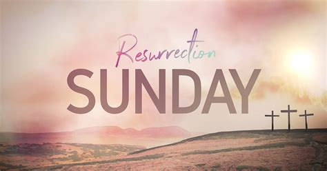 Resurrection Sunday Title Motion Video Background