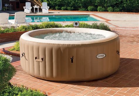 Intex Purespa Bubble Massage 4 Person Portable Hot Tub Review Laze Up