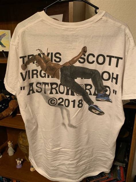 Travis Scott Travis Scott X Virgil Abloh By A Thread Tee Cactus Jack
