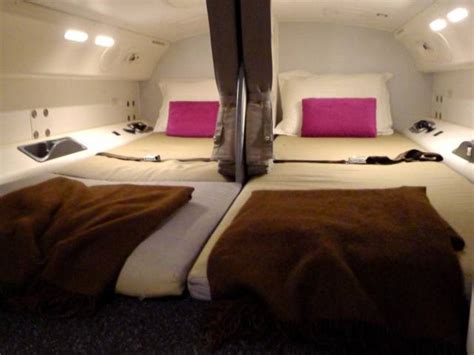 Inside The Airplane Bedrooms Where Flight Attendants Sleep On Long Flights 17 Pics