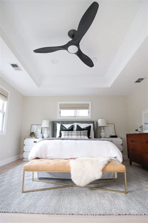 Stylish Contemporary Bedroom Ceiling Fans The Diy Playbook