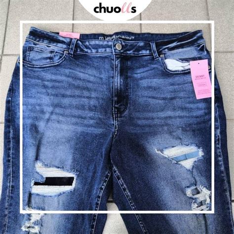 Plus Size Ripped Jeans Womens Fashion Bottoms Jeans And Leggings On Carousell