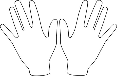 Two Hands Clip Art At Vector Clip Art Online Royalty Free