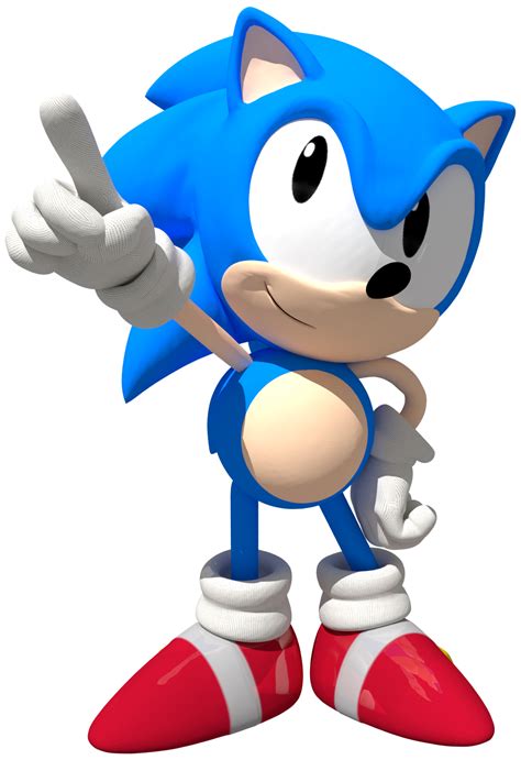 Classic Sonic Render By Matiprower On Deviantart