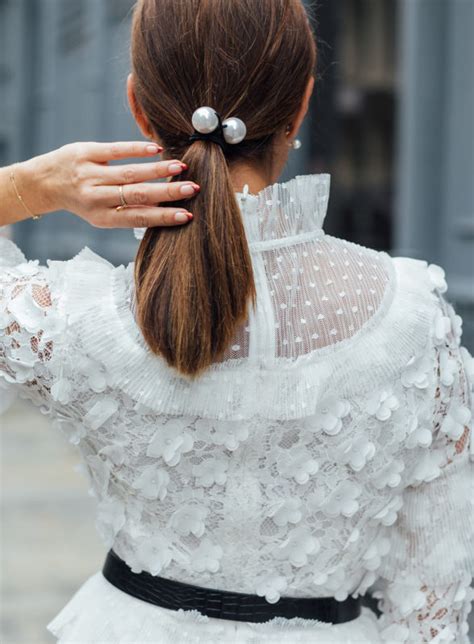 Sydne Style Shows The Best Fall Hair Accessories With Kitsch Pearl Hair
