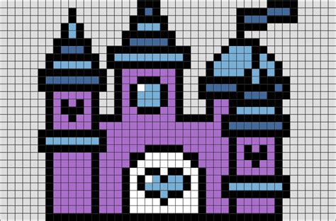 Castle Pixel Art - BRIK