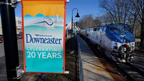 Amtrak Downeaster Connecting Boston Portland Is 20 Years Old