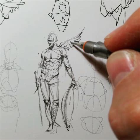 How To Draw Poses From Imagination Isa Lundberg
