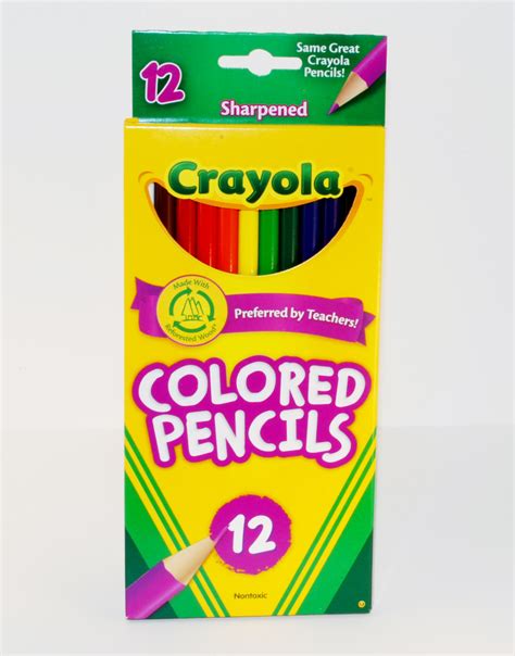 12 Pack Of Crayola Colored Pencils The Art Spark A Coloring Wallpapers Download Free Images Wallpaper [coloring654.blogspot.com]