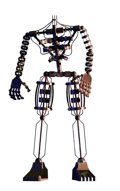 Fnaf3 Springlock Endoskeleton By Darkknightpl On Deviantart