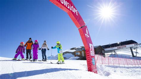 Adventure parks around the country are offering a smorgasbord of active pursuits at low season rates. La Plagne's Fun ski Slope - The longest ski slope in Europe