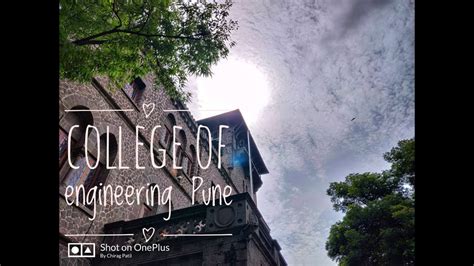 Coep College And Hostel Campus Youtube