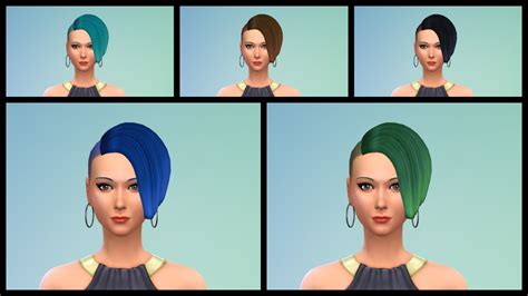 Sims 4 Cc By Simnificantwonder — Another Hair Made By Me From Scratch