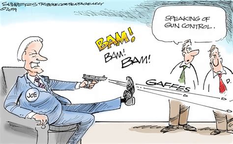 Political Cartoons Campaigns And Elections Speaking Of Gun Control