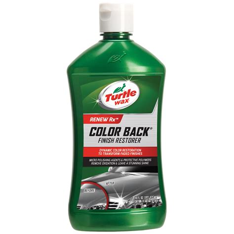 Turtle Wax T R Step Color Back Oxidation Remover Finish