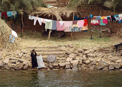 Clothes Washing Day Off The River Nile Egypt Life In Egypt Egypt Egypt Vbs