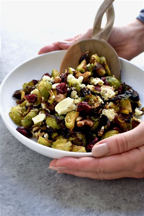 Delicious recipe for roasted brussels sprouts with balsamic vinegar. best ever roasted brussel sprouts | cait's plate
